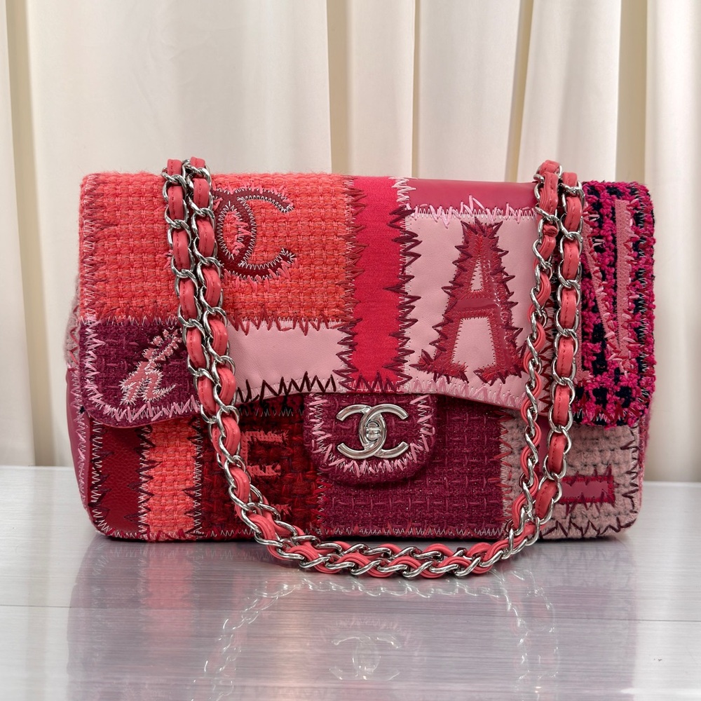 CHANEL PATCHWORK BAG RARE - Picture 6 of 16